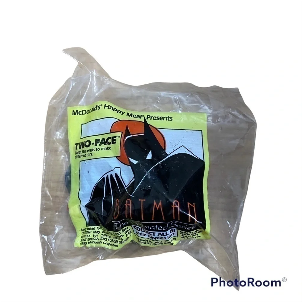 Batman Two Face Vintage McDonald’s Happy Meal Toy NEW Car
